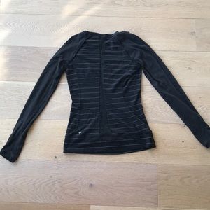 Lululemon lace and ruffle long sleeve
